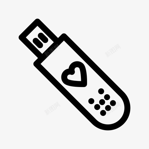 U盘健身健康图标svg_新图网 https://ixintu.com 健康 健身