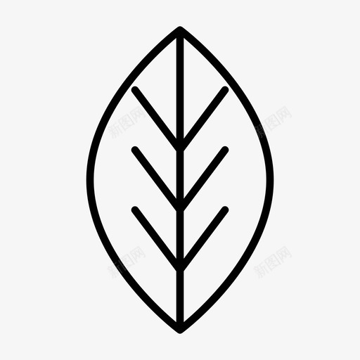 叶叶绿素绿化图标svg_新图网 https://ixintu.com 叶绿素 大纲 工具 植物 绿化