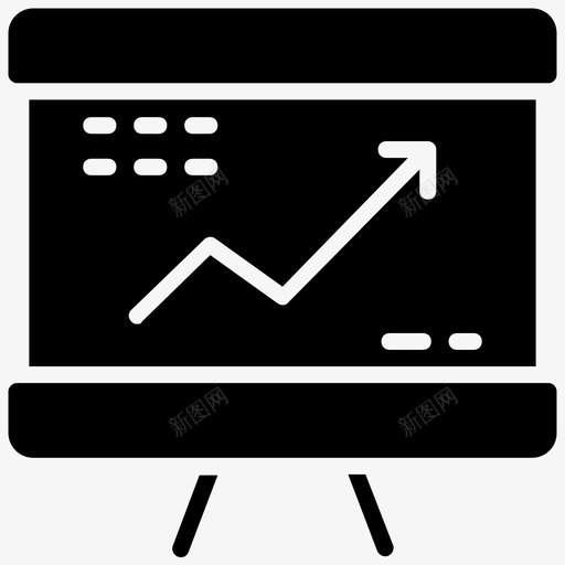 业务演示业务图表业务会议图标svg_新图网 https://ixintu.com 业务 会议 分析 图标 图表 字形 演示 统计 财务 趋势