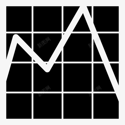 图表图表分析图表应用程序图标svg_新图网 https://ixintu.com 图表 图表公告板 图表分析 图表应用程序 折线图