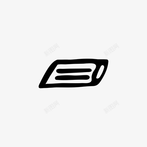 半支钢笔碳水化合物食物图标svg_新图网 https://ixintu.com 半支 意大利 碳水化合物 通心粉 钢笔 食物