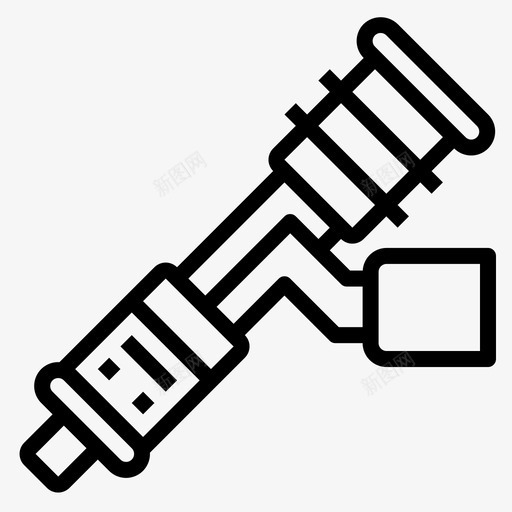 喷油器发动机摩托车图标svg_新图网 https://ixintu.com 发动机 喷油器 摩托车 摩托车零件 车辆 零件