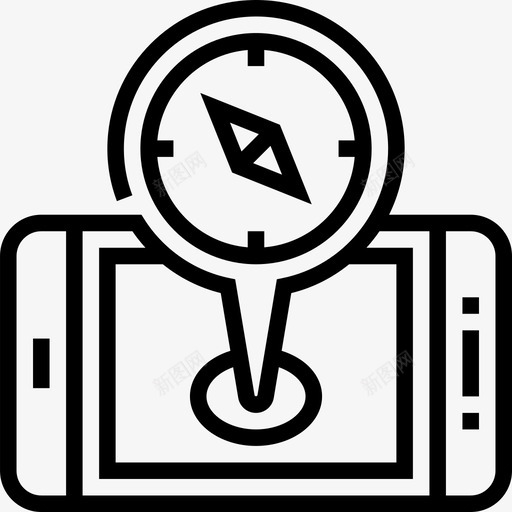 重定目标数字营销111线性图标svg_新图网 https://ixintu.com 数字 目标 线性 营销 重定