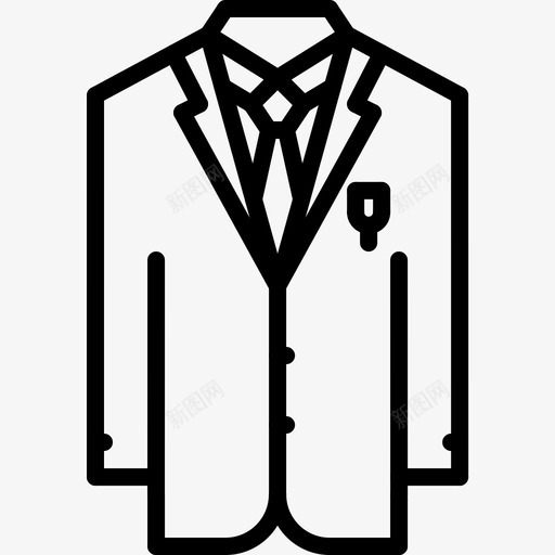 服装黑手党5直系图标svg_新图网 https://ixintu.com 服装 直系 黑手党5