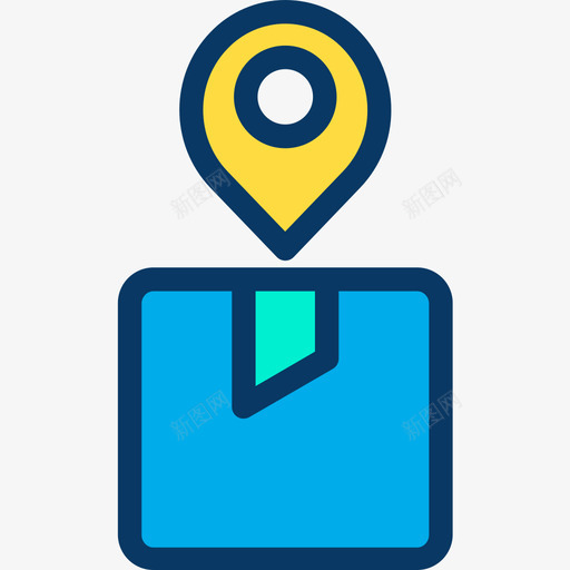 包装物流配送8线性颜色图标svg_新图网 https://ixintu.com 包装 物流配送 线性 颜色