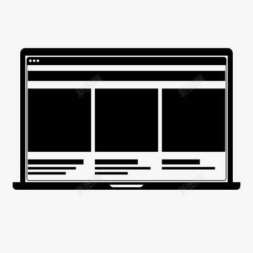 桌面信息页webwww图标svg_新图网 https://ixintu.com web www 桌面信息页 桌面屏幕