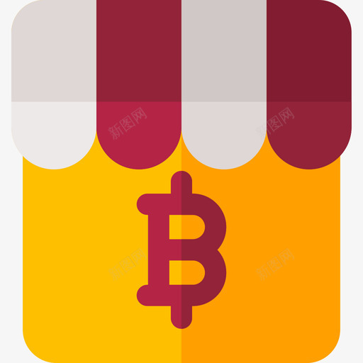 比特币商业312持平图标svg_新图网 https://ixintu.com 商业312 持平 比特币