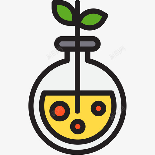 植物科学71线性颜色图标svg_新图网 https://ixintu.com 植物 科学 线性 颜色