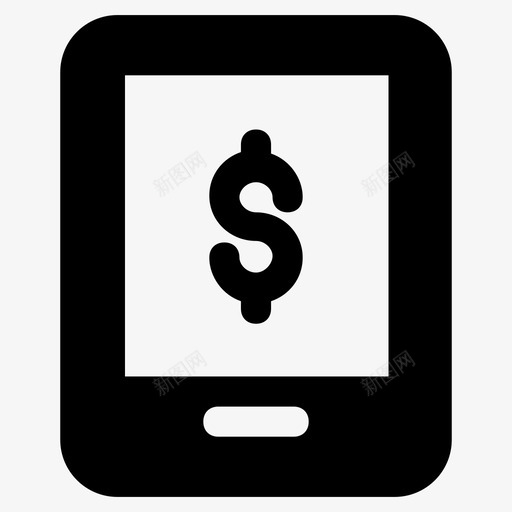 在线商务电子银行电子商务图标svg_新图网 https://ixintu.com 商业字形图标 在线商务 平板电脑 电子商务 电子银行 网上银行 网络营销