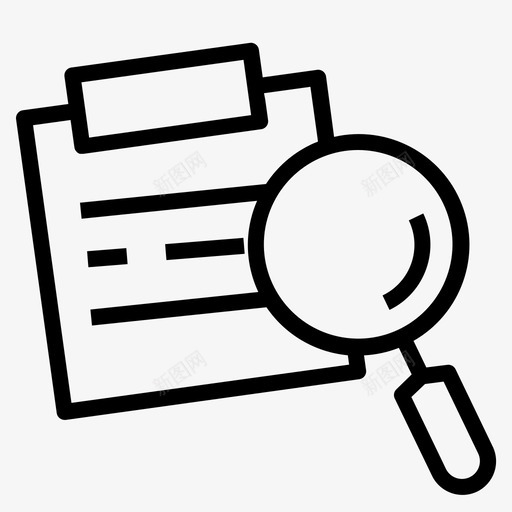 发现想法笔记图标svg_新图网 https://ixintu.com 体验 便笺 发现 想法 搜索 用户 研讨会 笔记