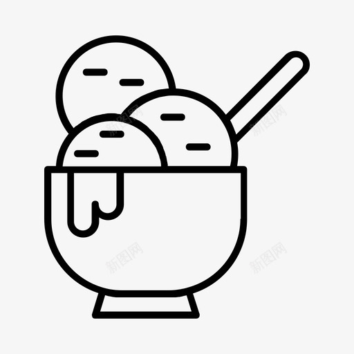 冰之梦杯子甜点图标svg_新图网 https://ixintu.com 之梦 冷冻 杯子 甜点 食物 饮料