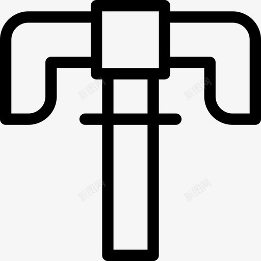 矿业加密货币19线性图标svg_新图网 https://ixintu.com 加密 矿业 线性 货币