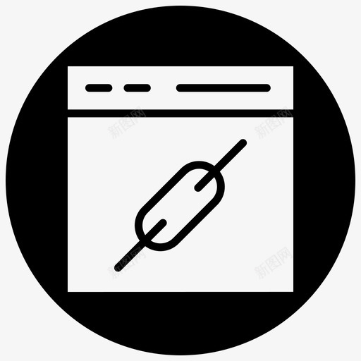 链接建设浏览器超链接图标svg_新图网 https://ixintu.com 搜索引擎优化 浏览器 浏览器黑填充 网址 超链接 链接建设