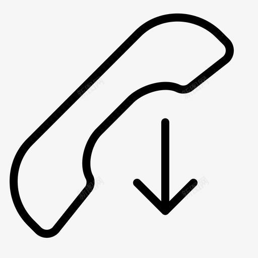 已接来电来电通讯图标svg_新图网 https://ixintu.com 已接来电 来电 留言和来电 通讯