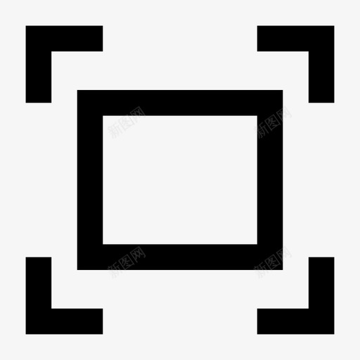 btn_全屏模式svg_新图网 https://ixintu.com btn_全屏模式