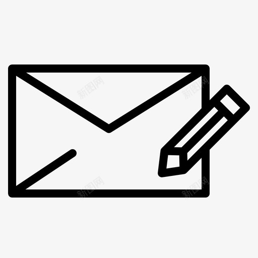 写消息新消息消息和呼叫图标svg_新图网 https://ixintu.com 呼叫 新消息 消息