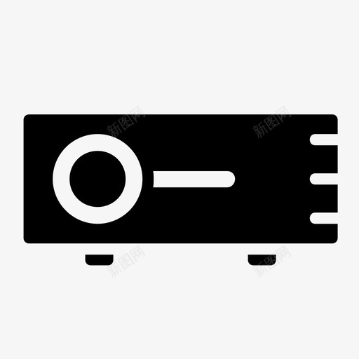 投影仪会议办公室图标svg_新图网 https://ixintu.com 业务 会议 办公室 投影仪 演示 设备
