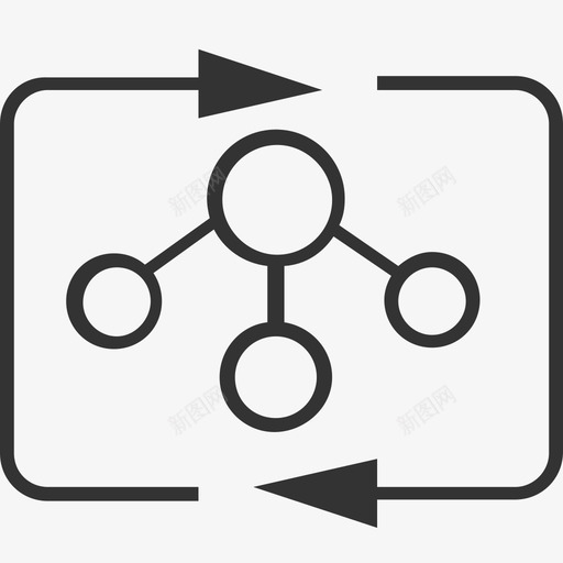 组件icon_数据流转svg_新图网 https://ixintu.com 组件icon_数据流转