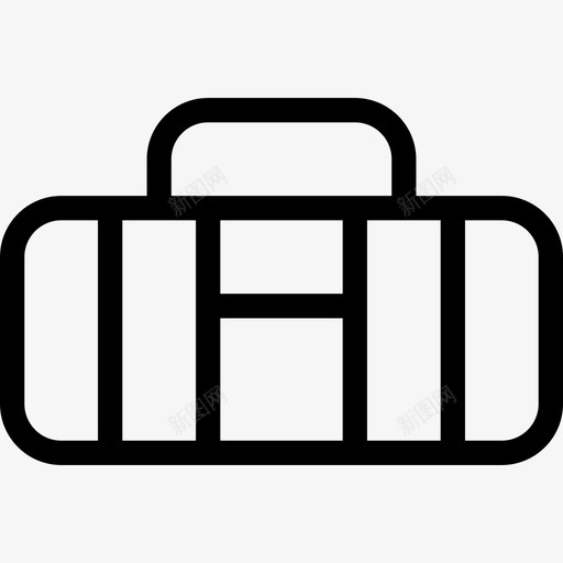 运动包健身房11线性图标svg_新图网 https://ixintu.com 健身房11 线性 运动包