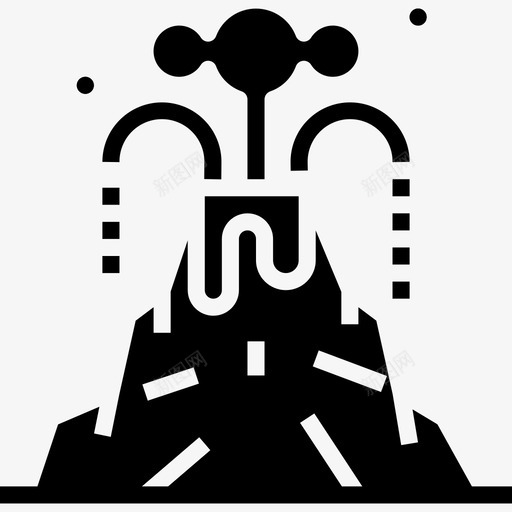 火山污染11填充图标svg_新图网 https://ixintu.com 填充 污染 火山