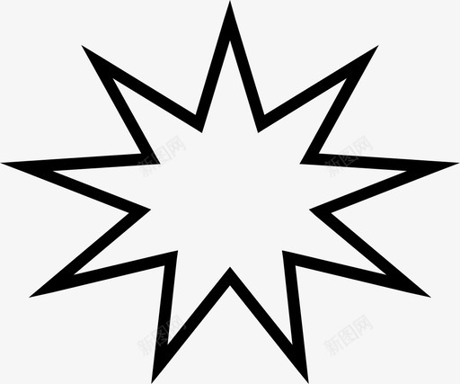星星云光图标svg_新图网 https://ixintu.com 天空 星星 闪闪发光
