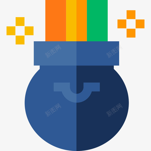 金罐圣帕特里克第12天平仓图标svg_新图网 https://ixintu.com 12天 帕特 帕特里 平仓 里克 金罐