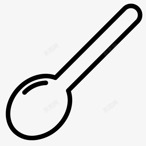 勺子面包房美味图标svg_新图网 https://ixintu.com 勺子 甜蜜 美味 面包房 饥饿