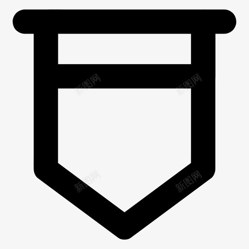 旗帜成就奖励图标svg_新图网 https://ixintu.com 基本图标所有尺寸 奖励 徽章 成就 旗帜 运动