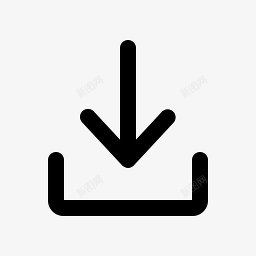 箭头方向图标svg_新图网 https://ixintu.com 下载 方向 箭头 箭头线v3 线条