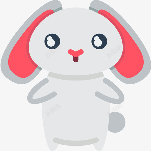 兔子兔子阿凡达3扁平图标svg_新图网 https://ixintu.com 兔子 扁平 阿凡