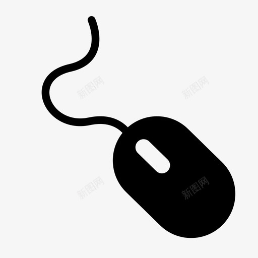 鼠标电缆计算机图标svg_新图网 https://ixintu.com pc wifi 互联网 电缆 网络 计算机 鼠标