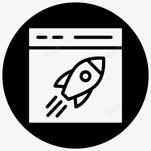 发布网站快速营销图标svg_新图网 https://ixintu.com 发布网站 快速 浏览器填充 网站发布 营销