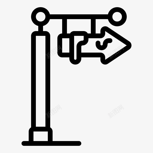 方向箭头板图标svg_新图网 https://ixintu.com antartica 方向 杆 板 箭头 路