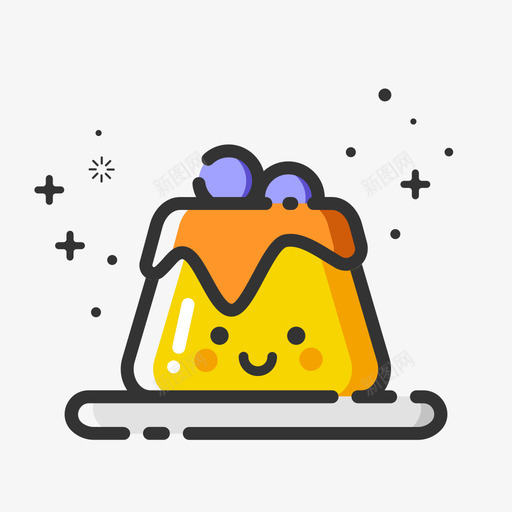 mbe风格_布丁svg_新图网 https://ixintu.com mbe风格_布丁 布丁 pudding 奶冻 美食 食物 甜食 甜品 甜点 下午茶 mbe风格 手绘 多色 精美 可爱 圆润