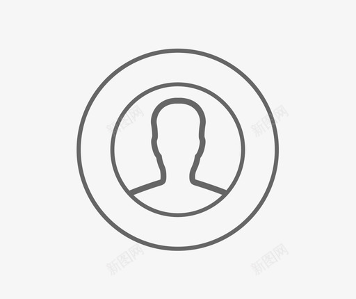 用户名(1)svg_新图网 https://ixintu.com 用户名(1) 线性 简约 精美