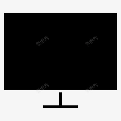 计算机屏幕设备暗图标svg_新图网 https://ixintu.com 屏幕 计算机 设备暗