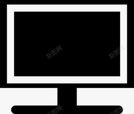 电视电脑电影图标图标