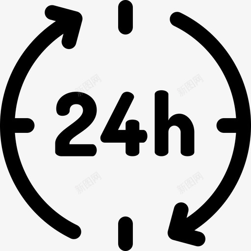24小时新闻39条满了图标svg_新图网 https://ixintu.com 24小时 39条 新闻 满了