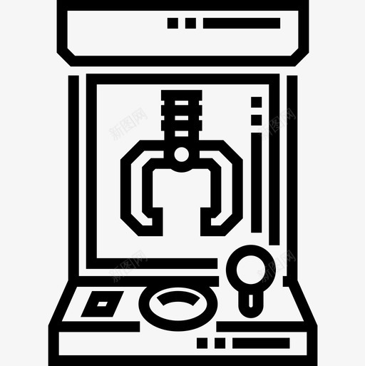 27号游乐场直线起重机图标svg_新图网 https://ixintu.com 27号 游乐场 直线 起重机