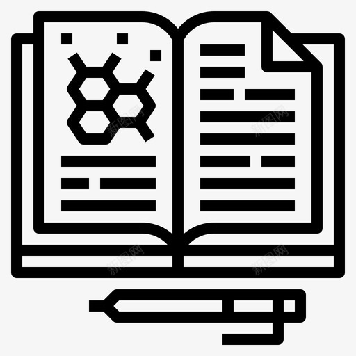 实验笔记本实验室记录图标svg_新图网 https://ixintu.com 大纲 实验 实验室 科学 笔记本 记录