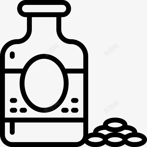 啤酒蒸馏和酿造直列图标svg_新图网 https://ixintu.com 啤酒 直列 蒸馏 酿造