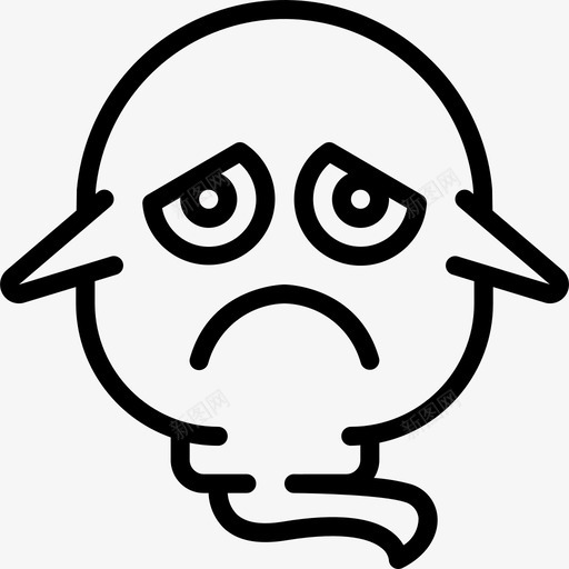 鬼魂万圣节111直系图标svg_新图网 https://ixintu.com 万圣节 直系 鬼魂