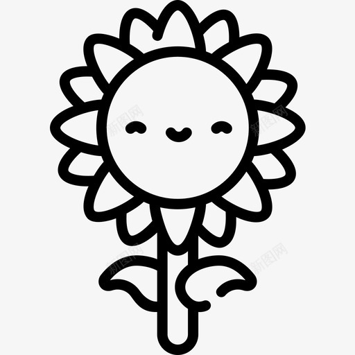 向日葵农场23直系图标svg_新图网 https://ixintu.com 农场 向日葵 直系
