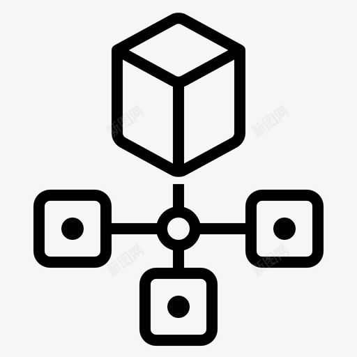 数字数据存储计算机连接图标svg_新图网 https://ixintu.com 数字数据存储 数据管理器 服务器 计算机 连接 链接
