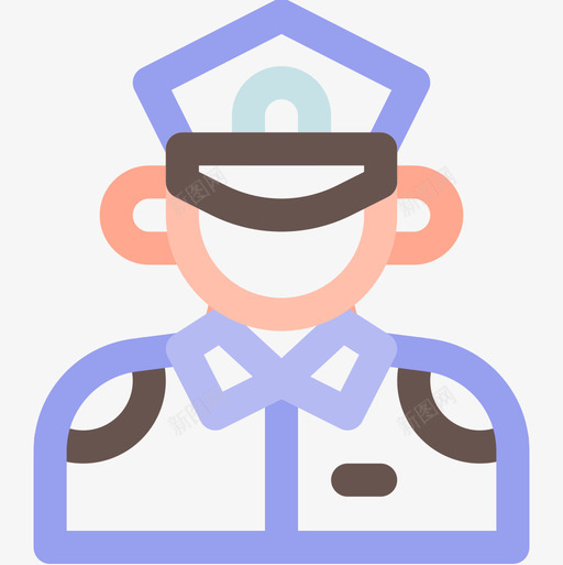 警官犯罪调查31直系肤色图标svg_新图网 https://ixintu.com 犯罪 直系 肤色 警官 调查