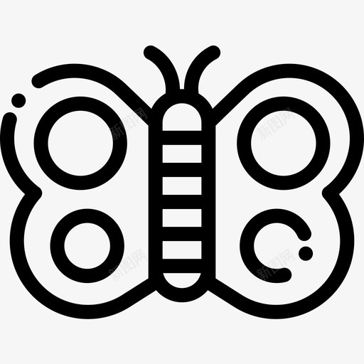 蝴蝶自然68直系图标svg_新图网 https://ixintu.com 直系 自然68 蝴蝶