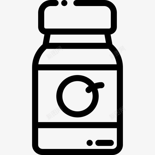 维生素药物22线性图标svg_新图网 https://ixintu.com 线性 维生素 药物22