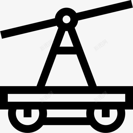 列车火车站6直线图标svg_新图网 https://ixintu.com 列车 火车站 直线