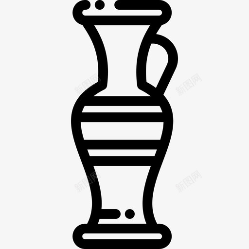 花瓶家装20线状图标svg_新图网 https://ixintu.com 家装 线状 花瓶