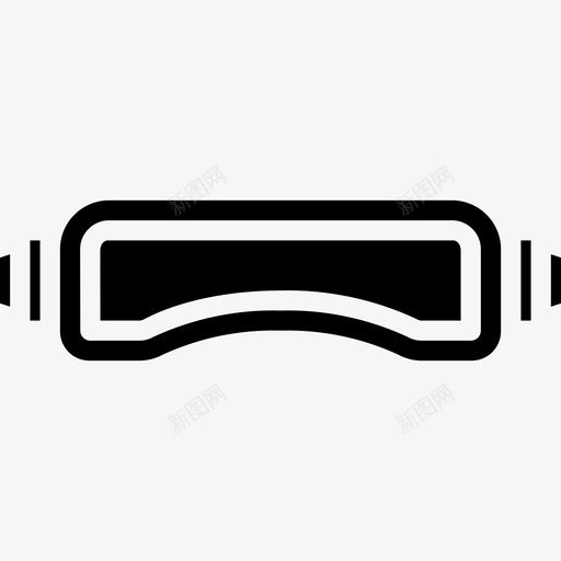 Vr游戏控制器4实心图标svg_新图网 https://ixintu.com Vr 实心 游戏控制器4